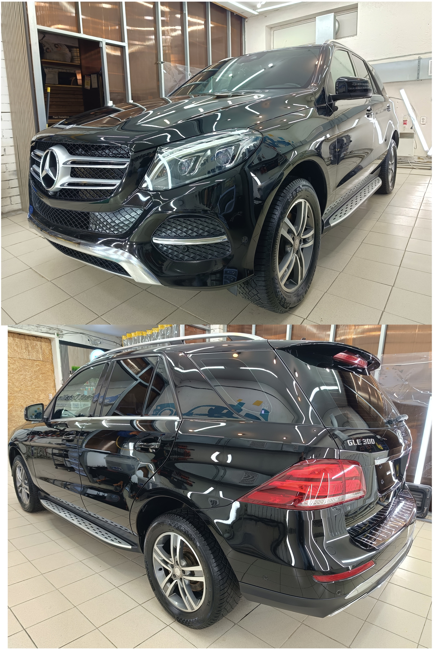 Mercedes GLE 300 в Fastdetailing